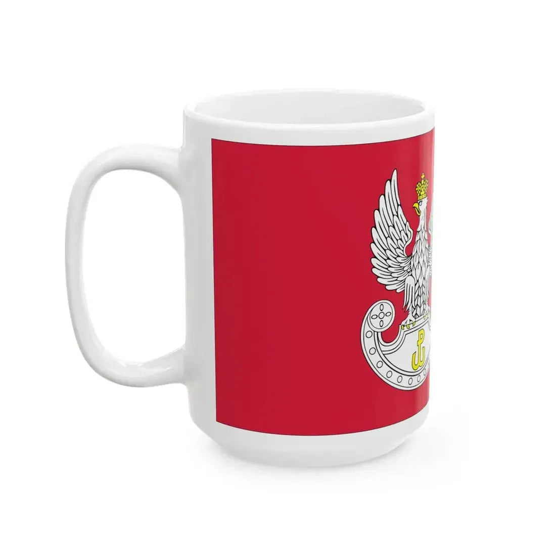 PL territorial defence force flag IIIRP (Poland) White Coffee Mug - Go Mug Yourself