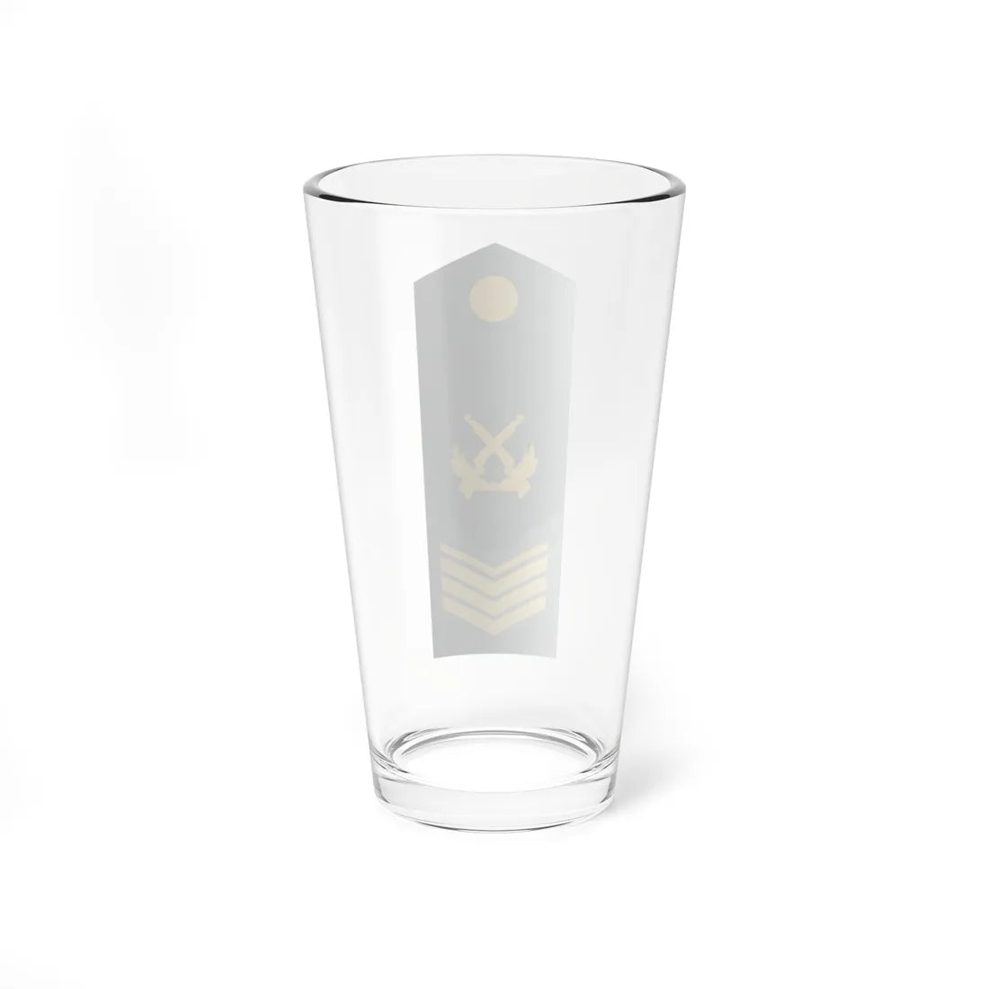 PLA Chief Sergeant Class 1 (China) (Military Rank) Pint Glass 16oz - Go Mug Yourself
