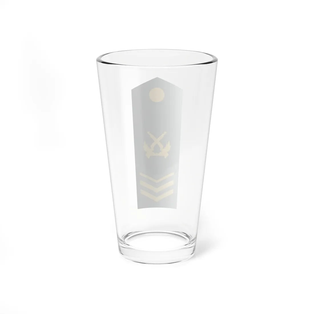 PLA Chief Sergeant Class 3 (China) (Military Rank) Pint Glass 16oz - Go Mug Yourself
