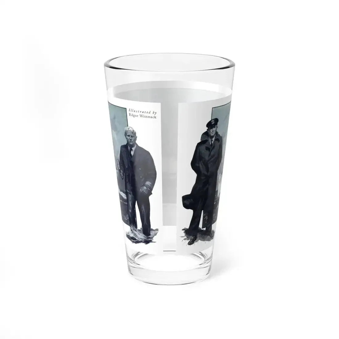 Plain Luck (1), Redbook, December 1934 (Magazine Illustration) Pint Glass 16oz - Go Mug Yourself