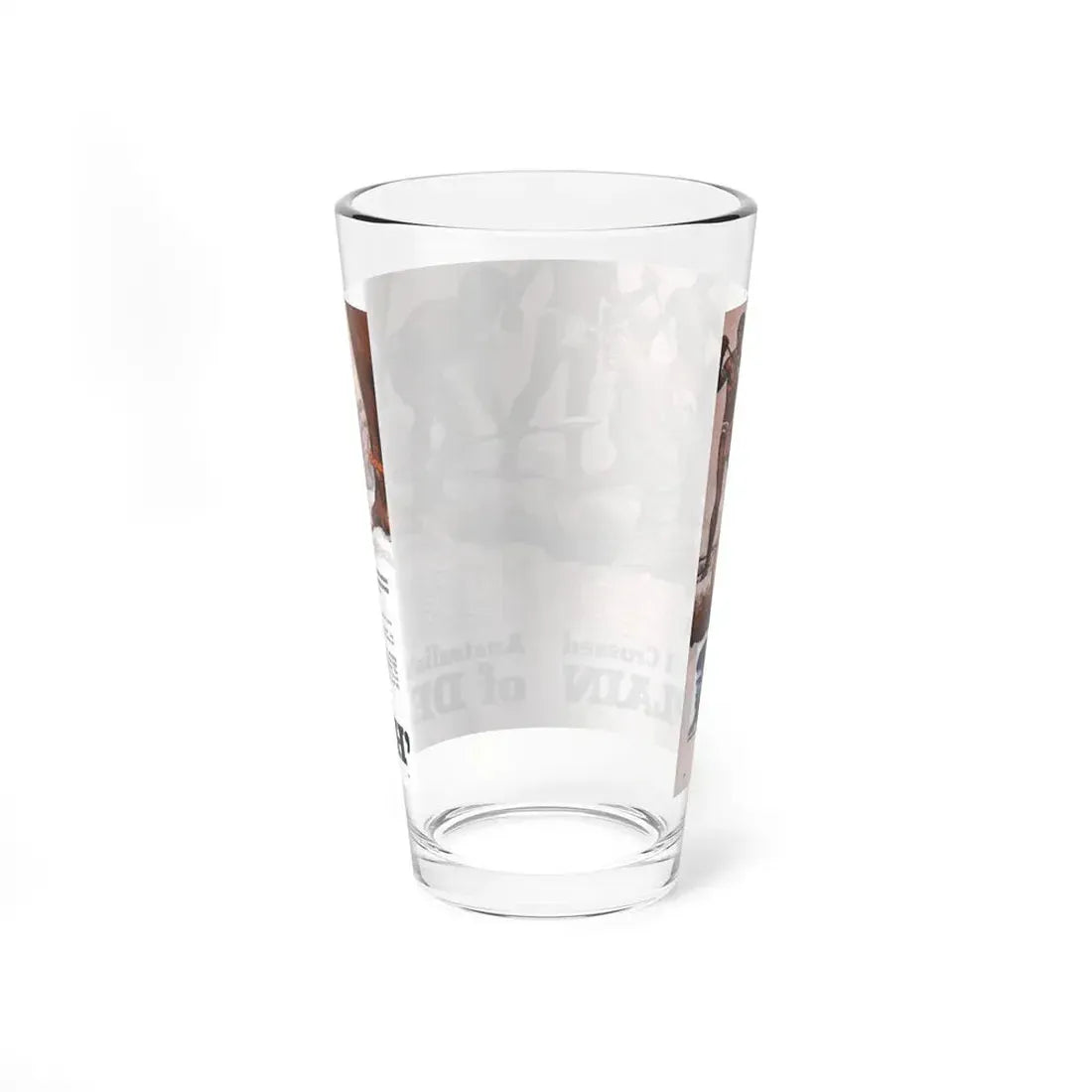 Plain of Death, Male magazine, June 1970 (Magazine Illustration) Pint Glass 16oz - Go Mug Yourself