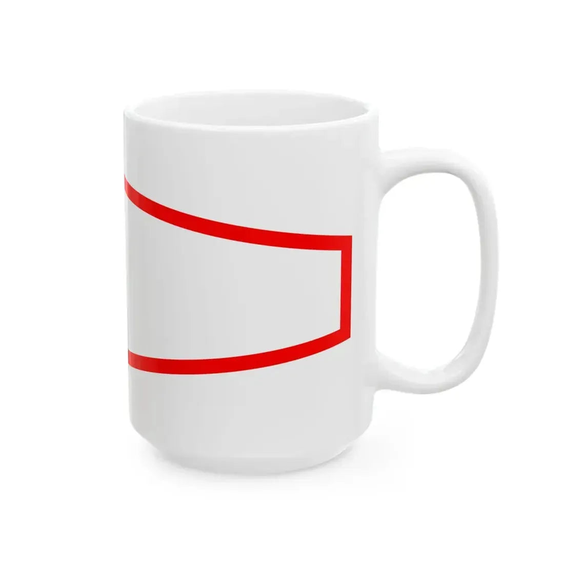 Plamenac najstarijeg zapovjednika ratnog broda (Croatia) White Coffee Mug - Go Mug Yourself