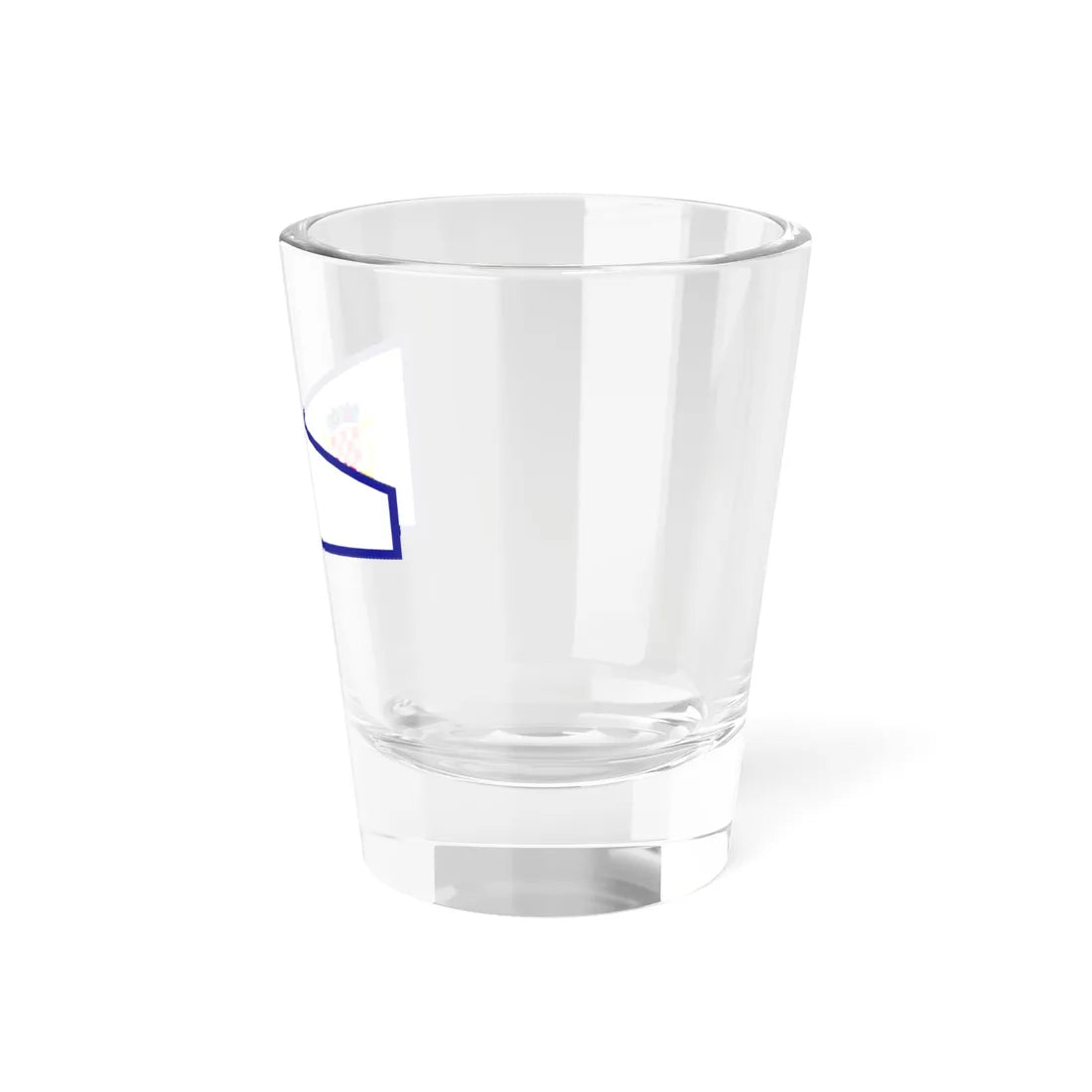 Plamenac zapovjednika divizijuna ratnih brodova (Croatia) Shot Glass 1.5oz - Go Mug Yourself