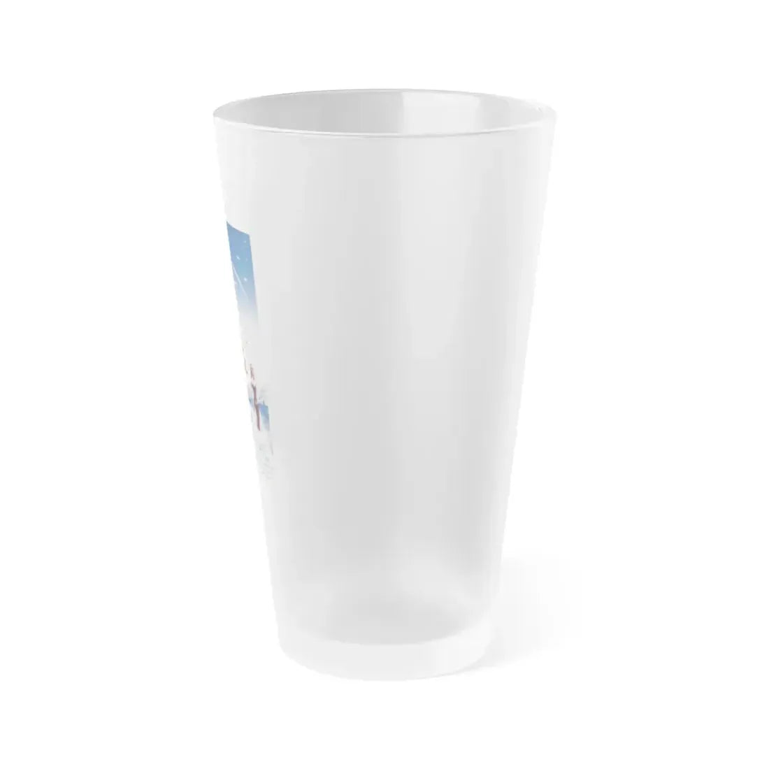 PLAN 9 FROM OUTER SPACE 1959 Movie Poster - Frosted Pint Glass 16oz - Go Mug Yourself