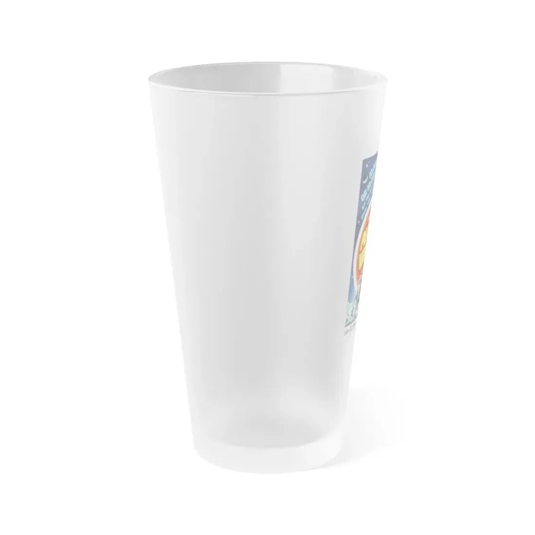 PLANET OF THE VAMPIRES 1965 Movie Poster - Frosted Pint Glass 16oz - Go Mug Yourself