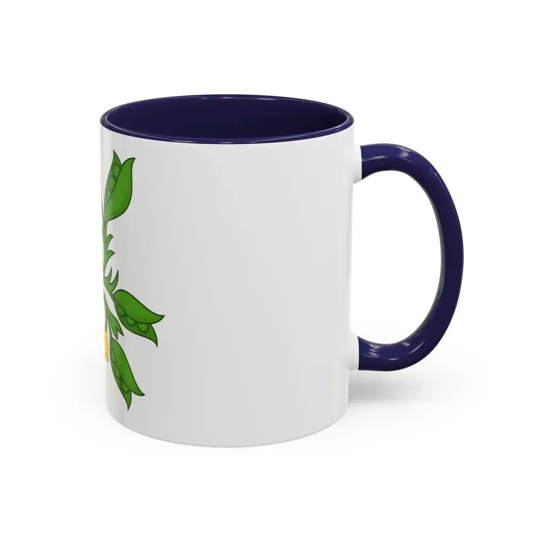 Planta genista Badge of the Plantagenets - Accent Coffee Mug - Go Mug Yourself
