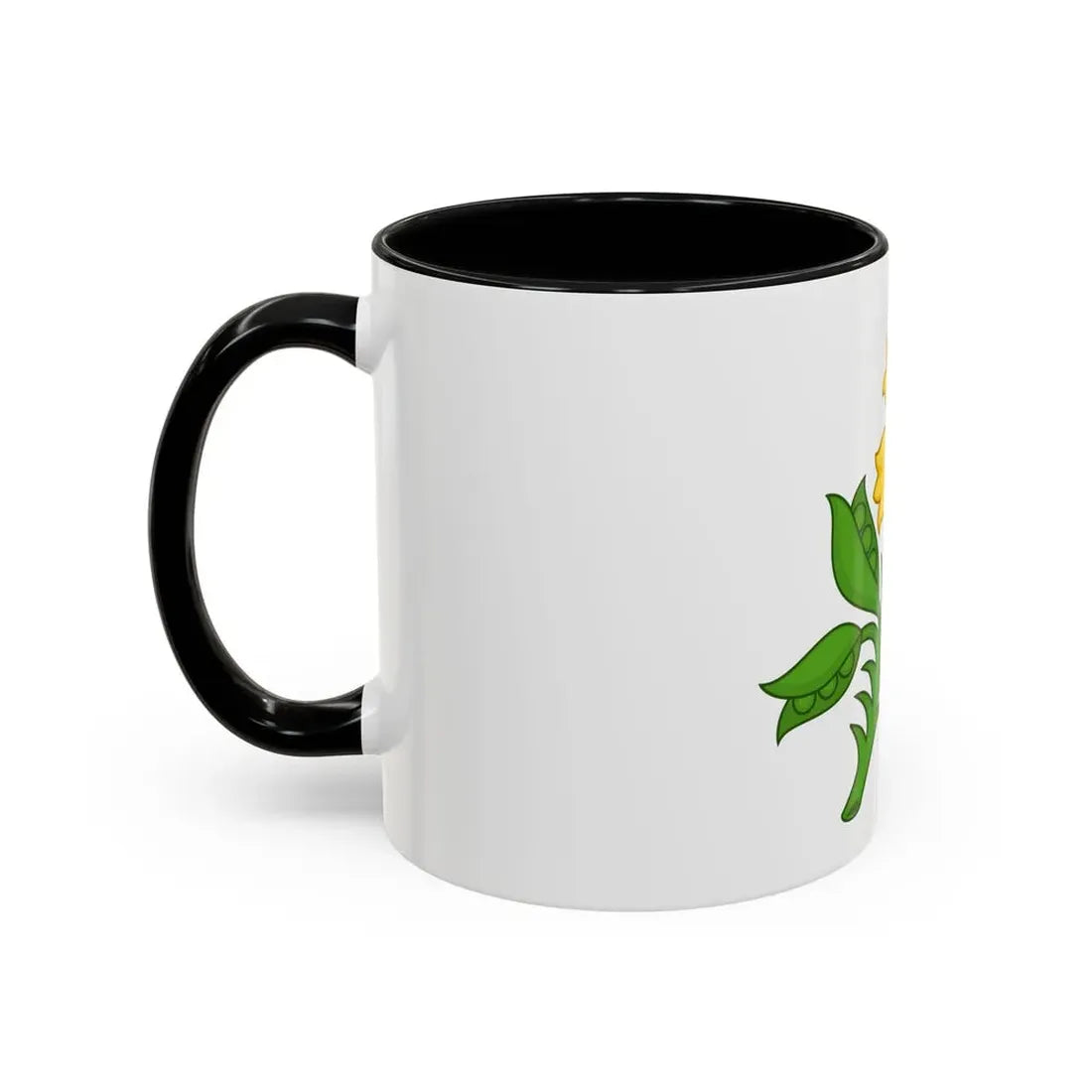 Planta genista Badge of the Plantagenets - Accent Coffee Mug - Go Mug Yourself