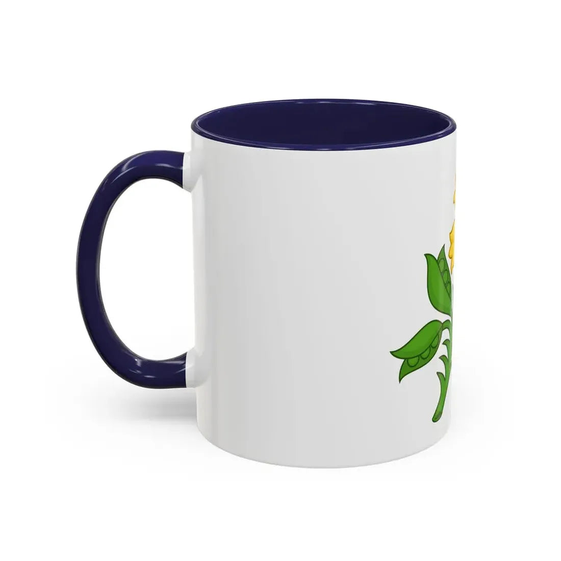 Planta genista Badge of the Plantagenets - Accent Coffee Mug - Go Mug Yourself