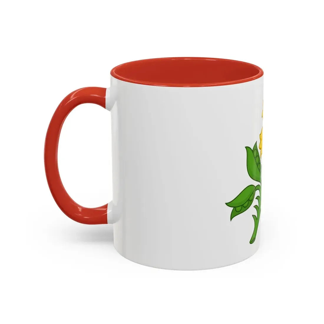 Planta genista Badge of the Plantagenets - Accent Coffee Mug - Go Mug Yourself