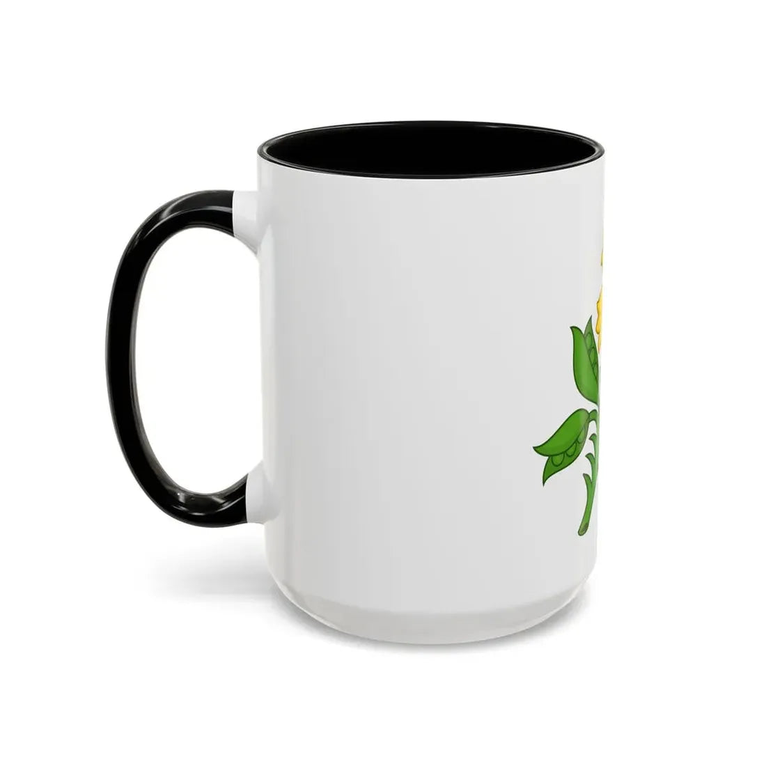 Planta genista Badge of the Plantagenets - Accent Coffee Mug - Go Mug Yourself