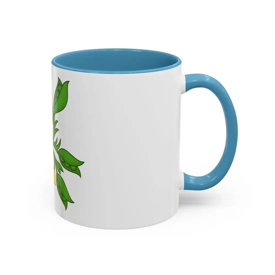 Planta genista Badge of the Plantagenets - Accent Coffee Mug - Go Mug Yourself