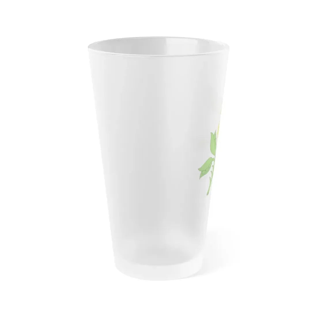 Planta genista Badge of the Plantagenets - Frosted Pint Glass 16oz - Go Mug Yourself