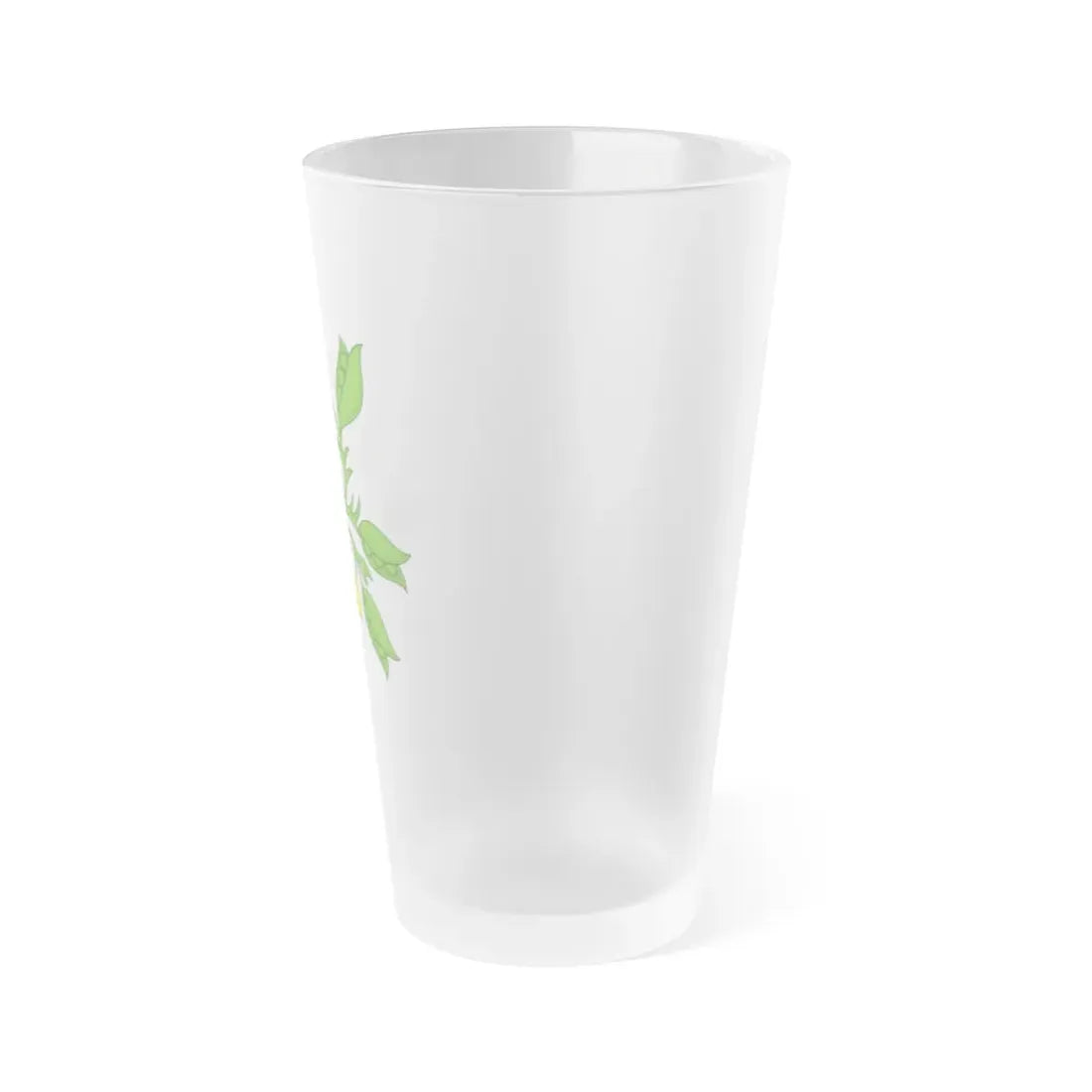 Planta genista Badge of the Plantagenets - Frosted Pint Glass 16oz - Go Mug Yourself
