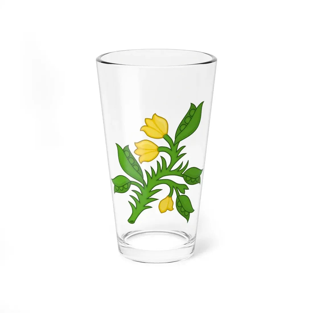 Planta genista Badge of the Plantagenets - Pint Glass 16oz 16oz - Go Mug Yourself