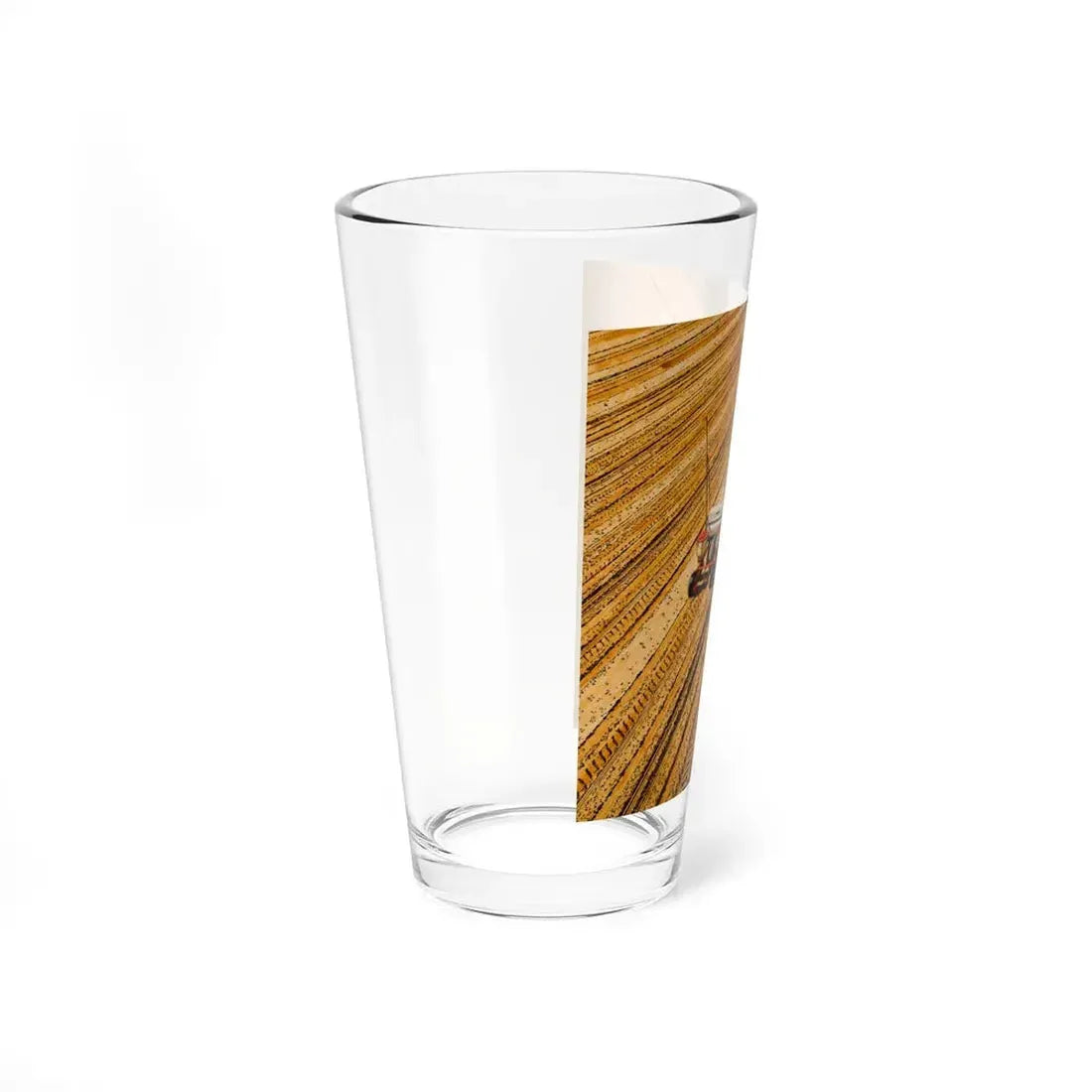 Planting the Field (Magazine Illustration) Pint Glass 16oz - Go Mug Yourself
