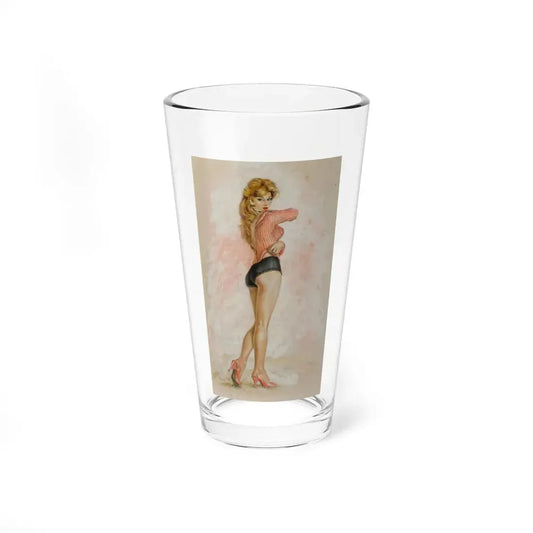 Play Girl, Pyramid paperback cover, 1960 - Pint Glass 16oz 16oz - Go Mug Yourself