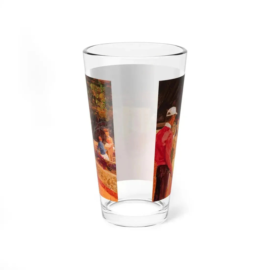 Playboy Club illustration (Magazine Illustration) Pint Glass 16oz - Go Mug Yourself