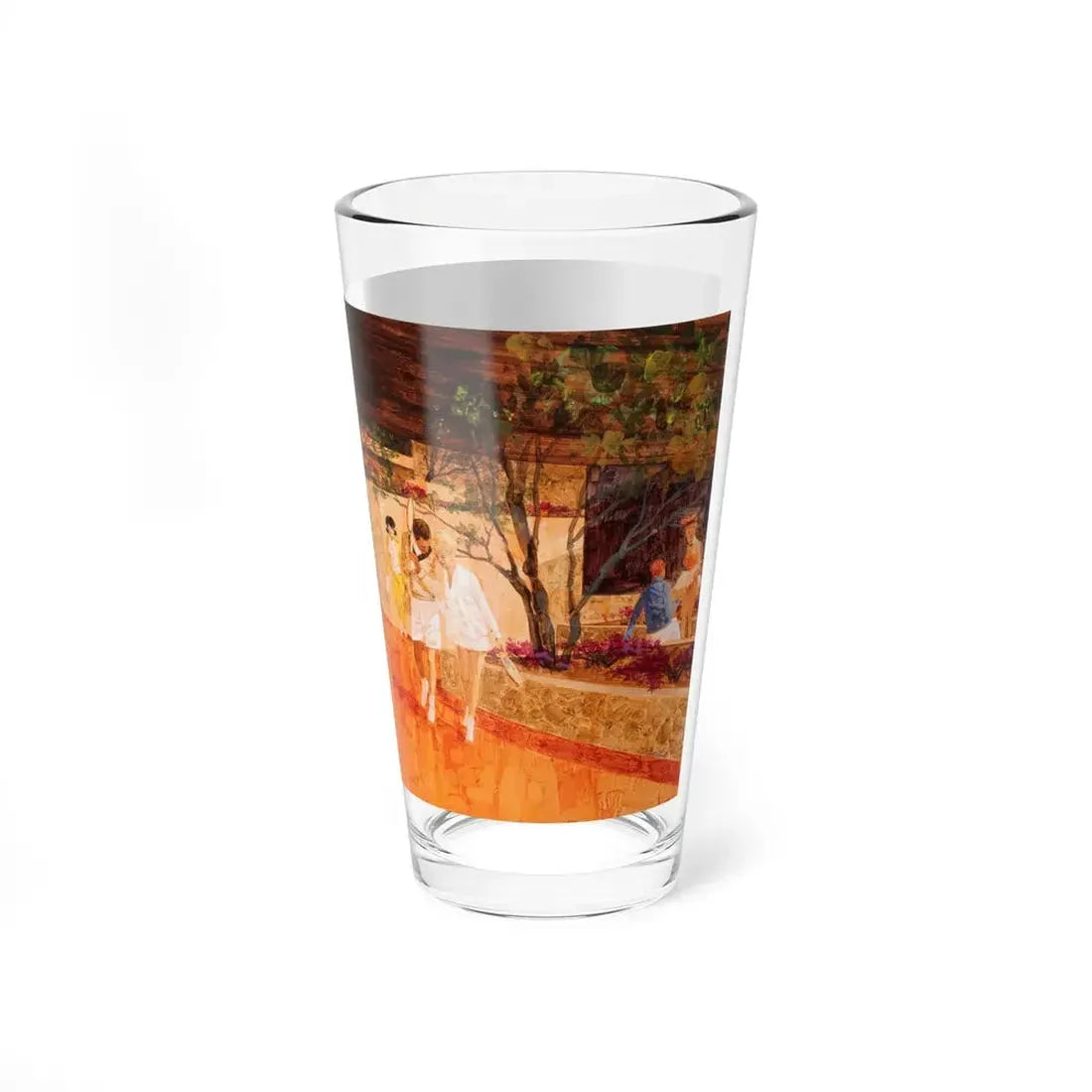 Playboy Club illustration (Magazine Illustration) Pint Glass 16oz - Go Mug Yourself