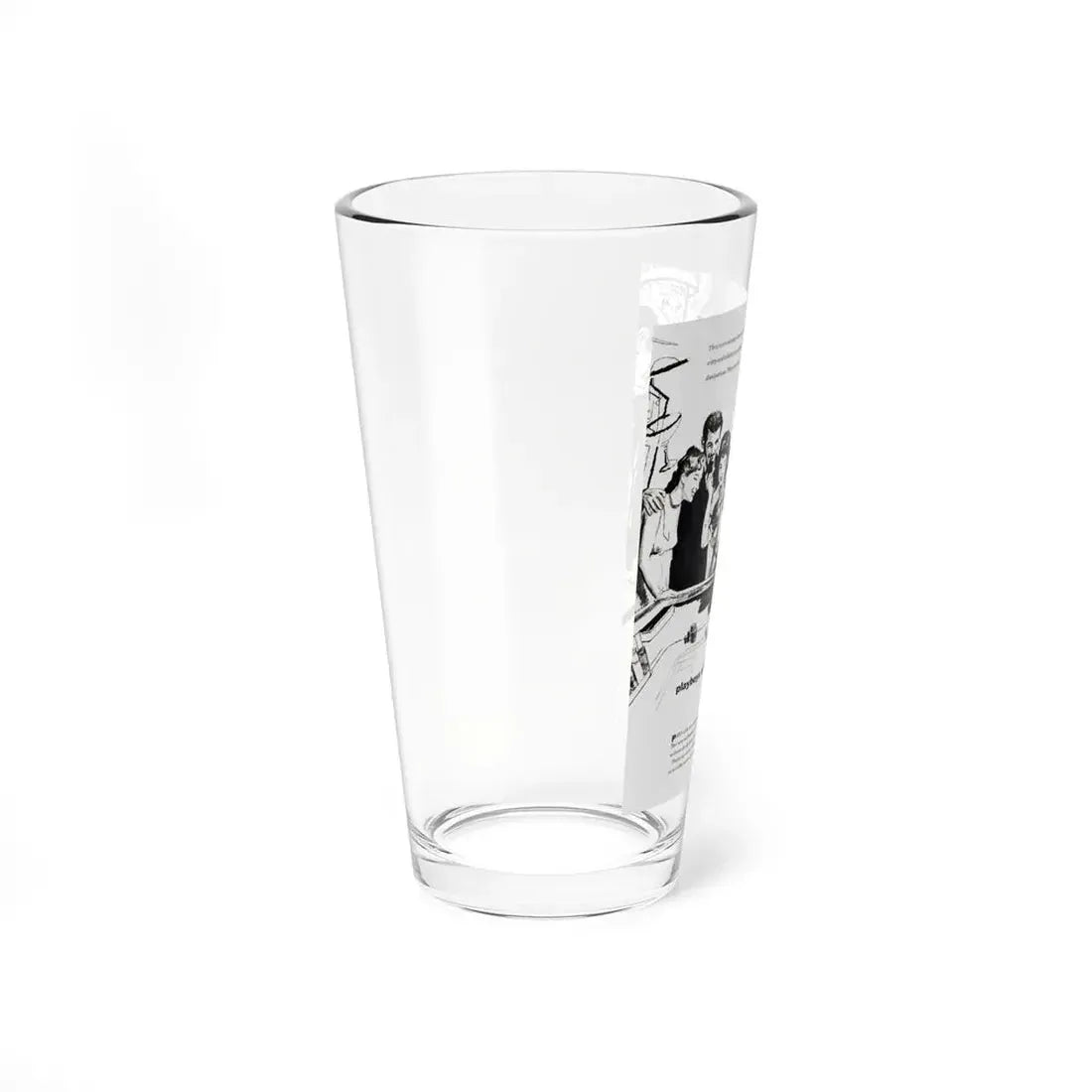 Playboys of Paris (1), Jem magazine, May 1957 (Magazine Illustration) Pint Glass 16oz - Go Mug Yourself