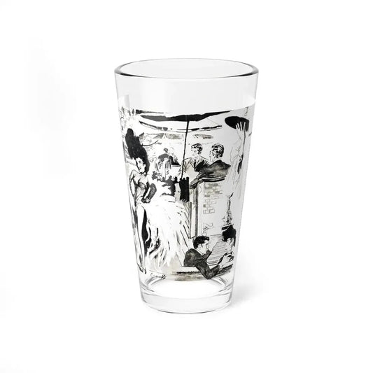 Playboys of Paris (2), Jem magazine, May 1957 (Magazine Illustration) Pint Glass 16oz 16oz - Go Mug Yourself