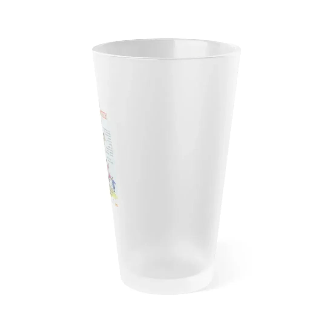 PLEASE DON'T EAT MY MOTHER 1973 Movie Poster - Frosted Pint Glass 16oz - Go Mug Yourself