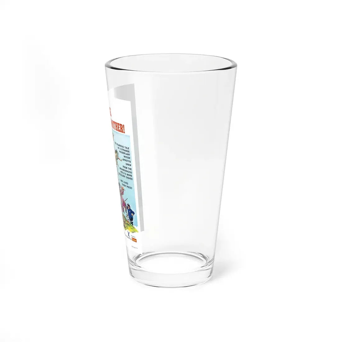 PLEASE DON'T EAT MY MOTHER 1973 Movie Poster - Pint Glass 16oz - Go Mug Yourself