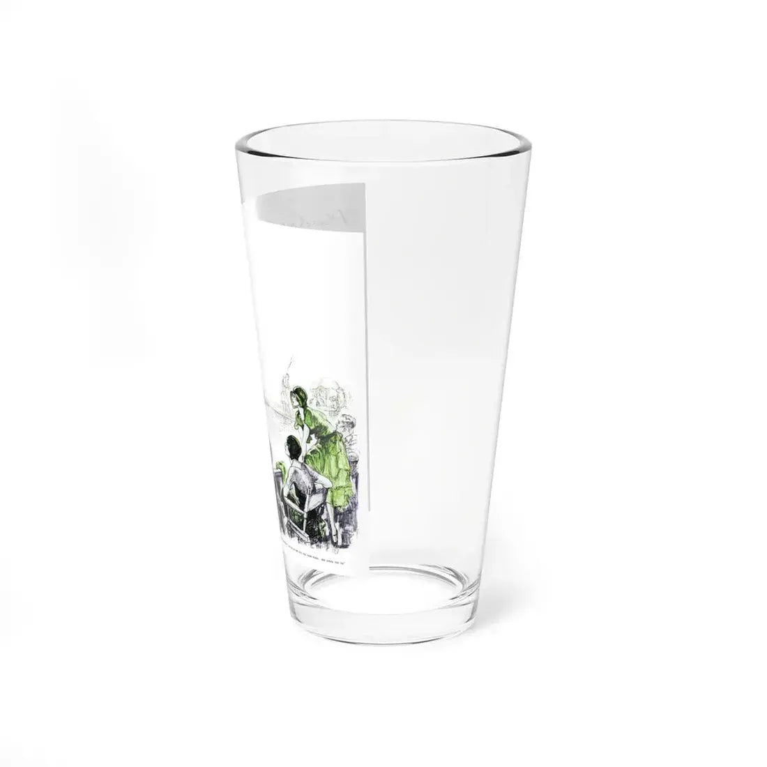 Please Go to the Net, Good Housekeeping, August 1930 (Magazine Illustration) Pint Glass 16oz - Go Mug Yourself