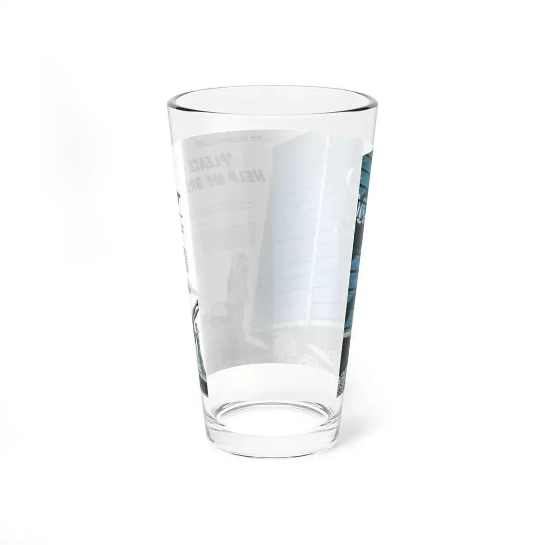 Please God Help Me Break Out, Male magazine, November 1958 (Magazine Illustration) Pint Glass 16oz - Go Mug Yourself