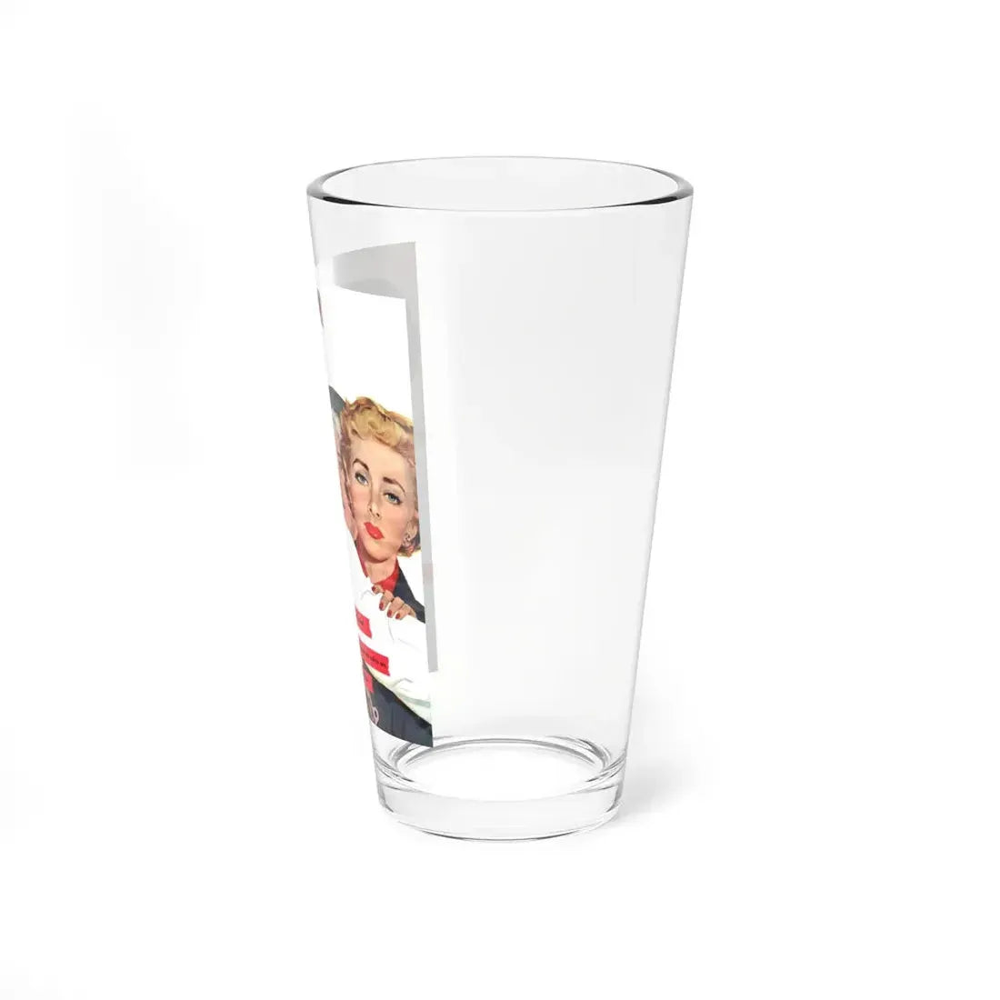 Please Stand Back, 1953 (Magazine Illustration) Pint Glass 16oz - Go Mug Yourself