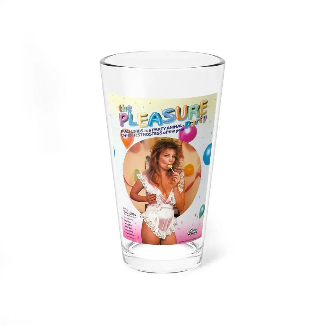 PLEASURE PARTY 1975 Movie Poster - Pint Glass 16oz 16oz - Go Mug Yourself