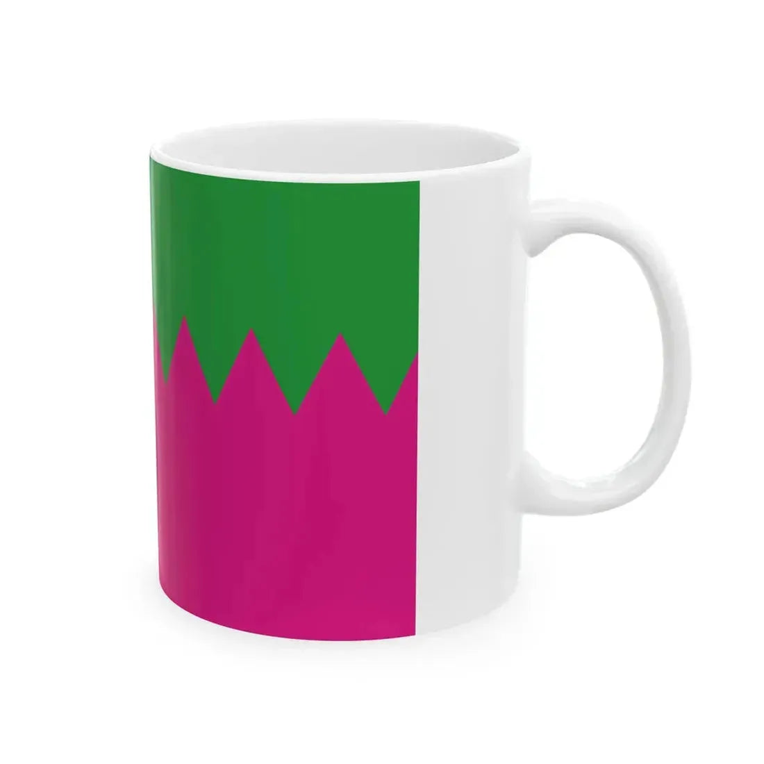 Plougastel District Flag (France) White Coffee Mug - Go Mug Yourself
