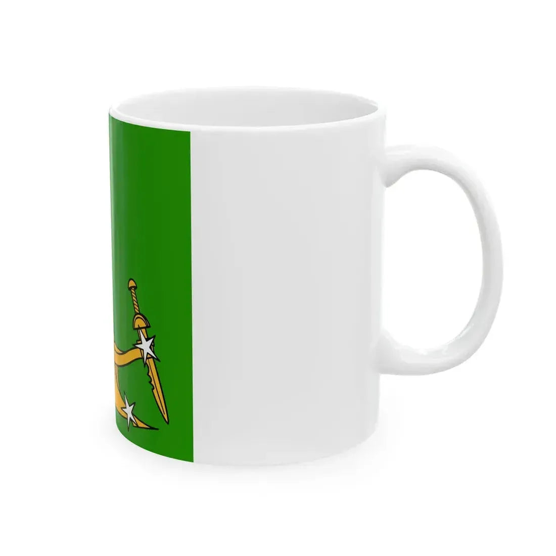 Plough and Stars flag (Ireland) White Coffee Mug - Go Mug Yourself