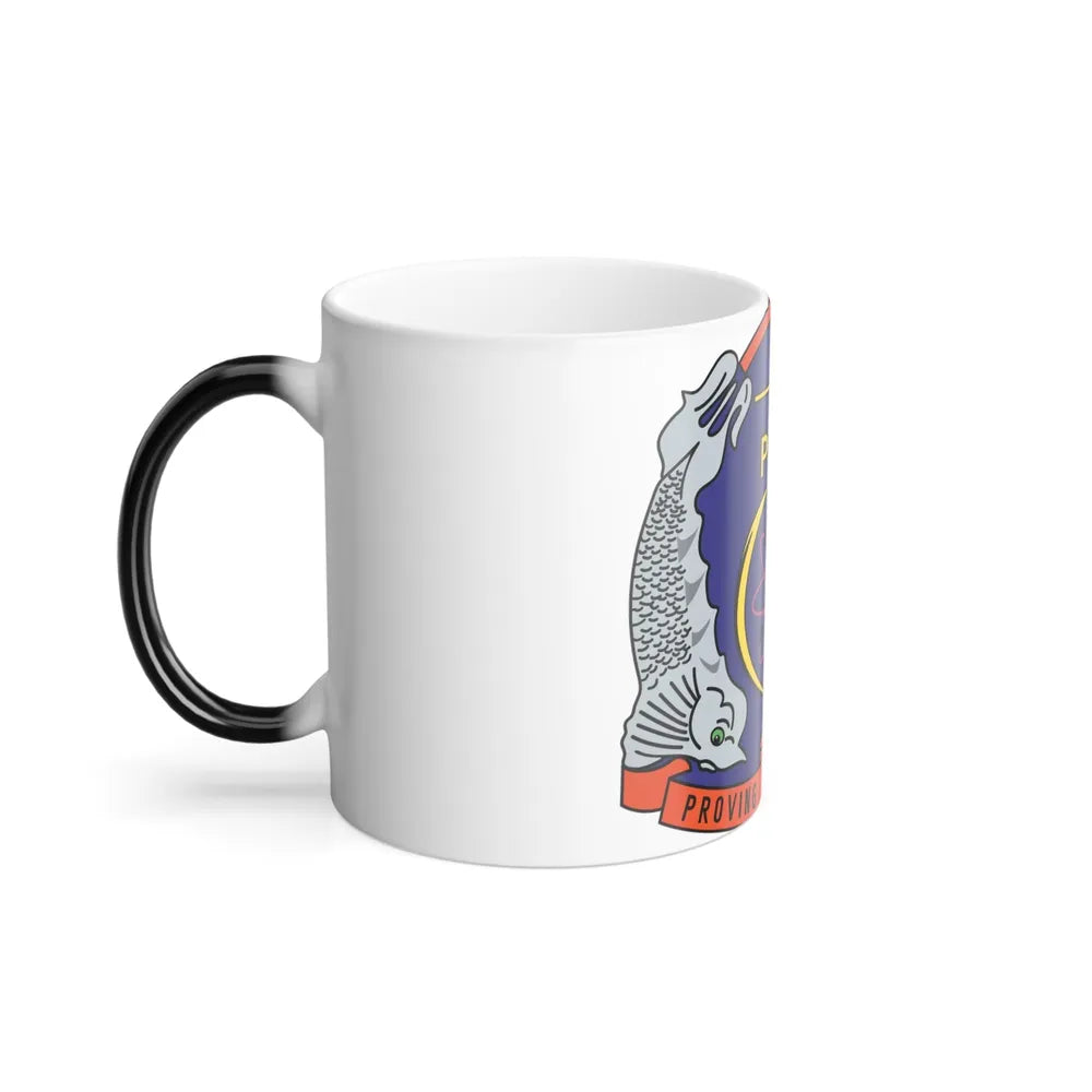 PMT NLON Performance Monitoring Team (U.S. Navy) Color Changing Mug 11oz-Go Mug Yourself