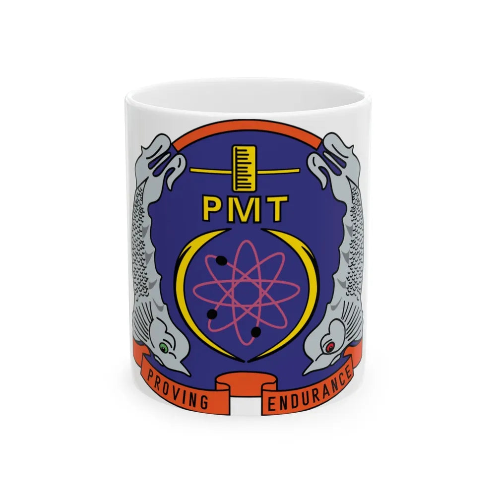 PMT NLON Performance Monitoring Team (U.S. Navy) White Coffee Mug-11oz-Go Mug Yourself
