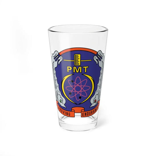 PMT NLON Performance Monitoring Team (U.S. Navy) Pint Glass 16oz 16oz - Go Mug Yourself