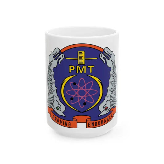 PMT NLON Performance Monitoring Team (U.S. Navy) White Coffee Mug 15oz - Go Mug Yourself