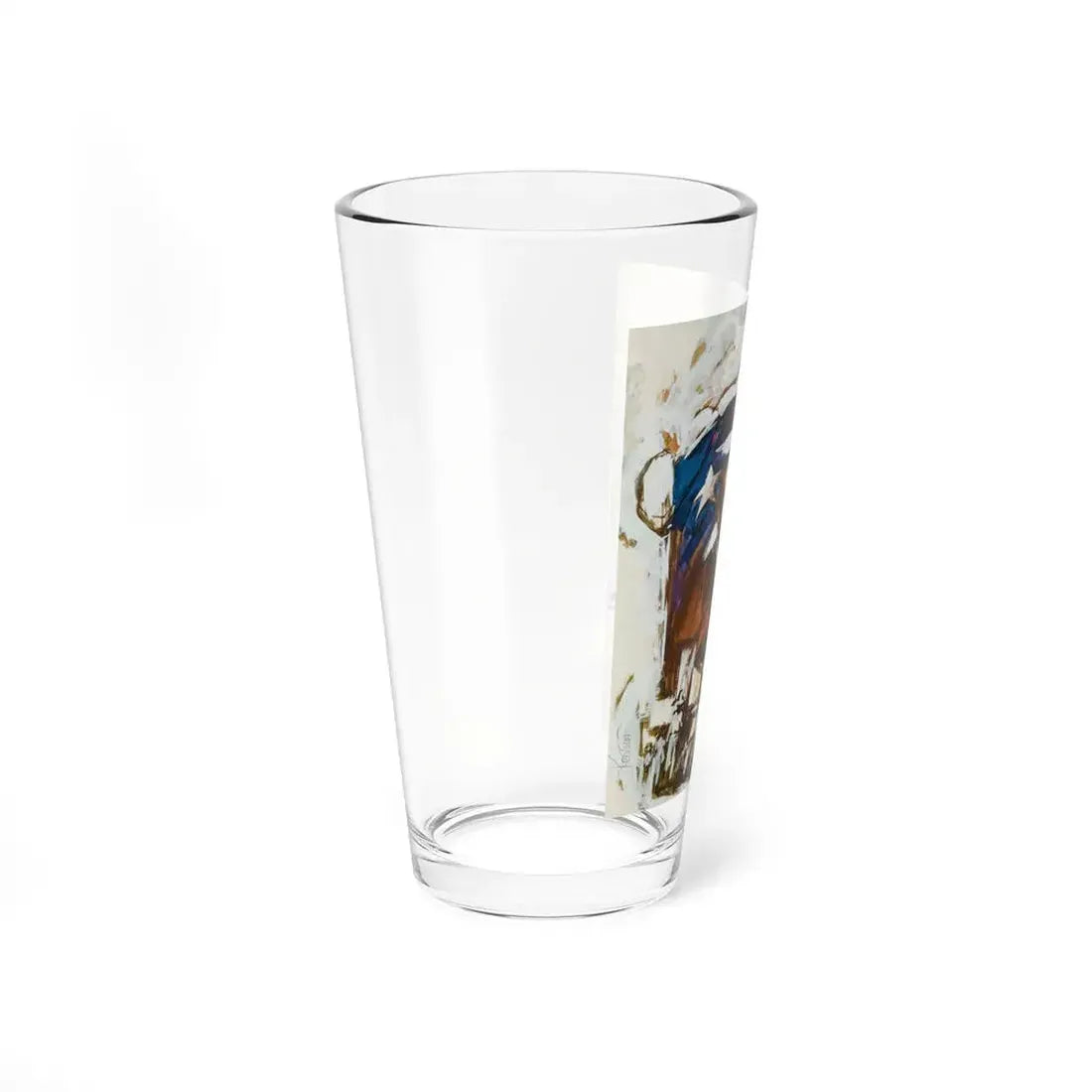 Poet In the Fortress, Preliminary Cover (Signet Books, 1965) (Magazine Illustration) Pint Glass 16oz - Go Mug Yourself