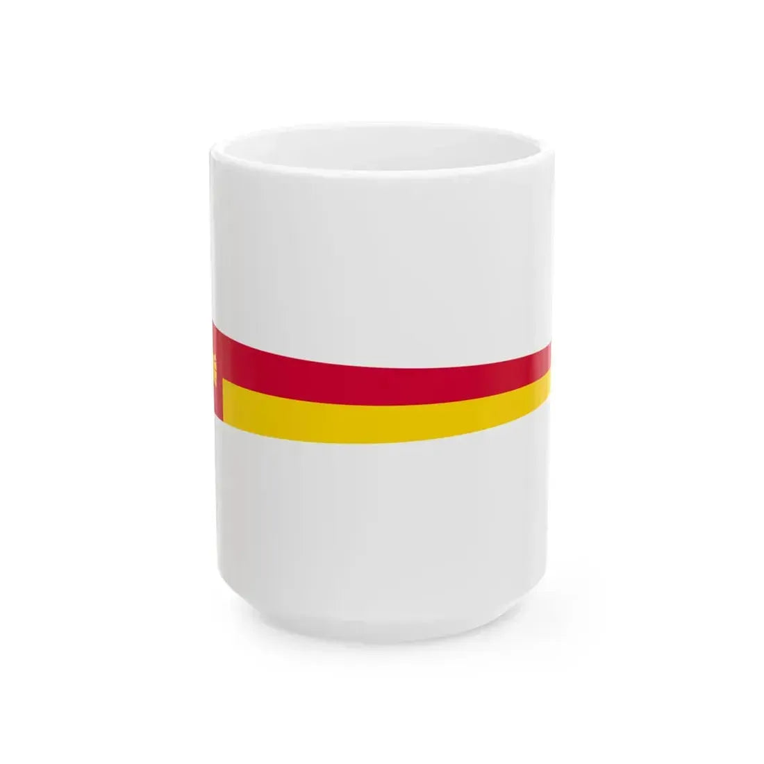 Pohjanmaan maakunnan vaakunaviiri (Finland) White Coffee Mug 15oz - Go Mug Yourself