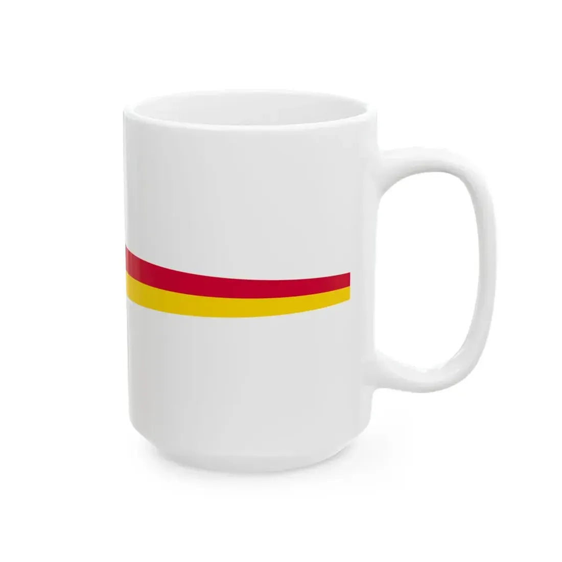 Pohjanmaan maakunnan vaakunaviiri (Finland) White Coffee Mug - Go Mug Yourself