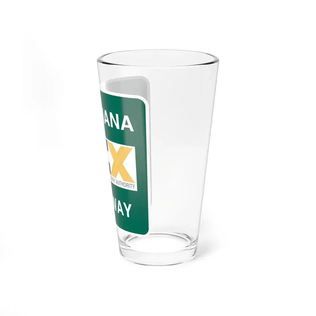 Poinciana Parkway shield (Florida) (Road Sign) Pint Glss 16oz - Go Mug Yourself