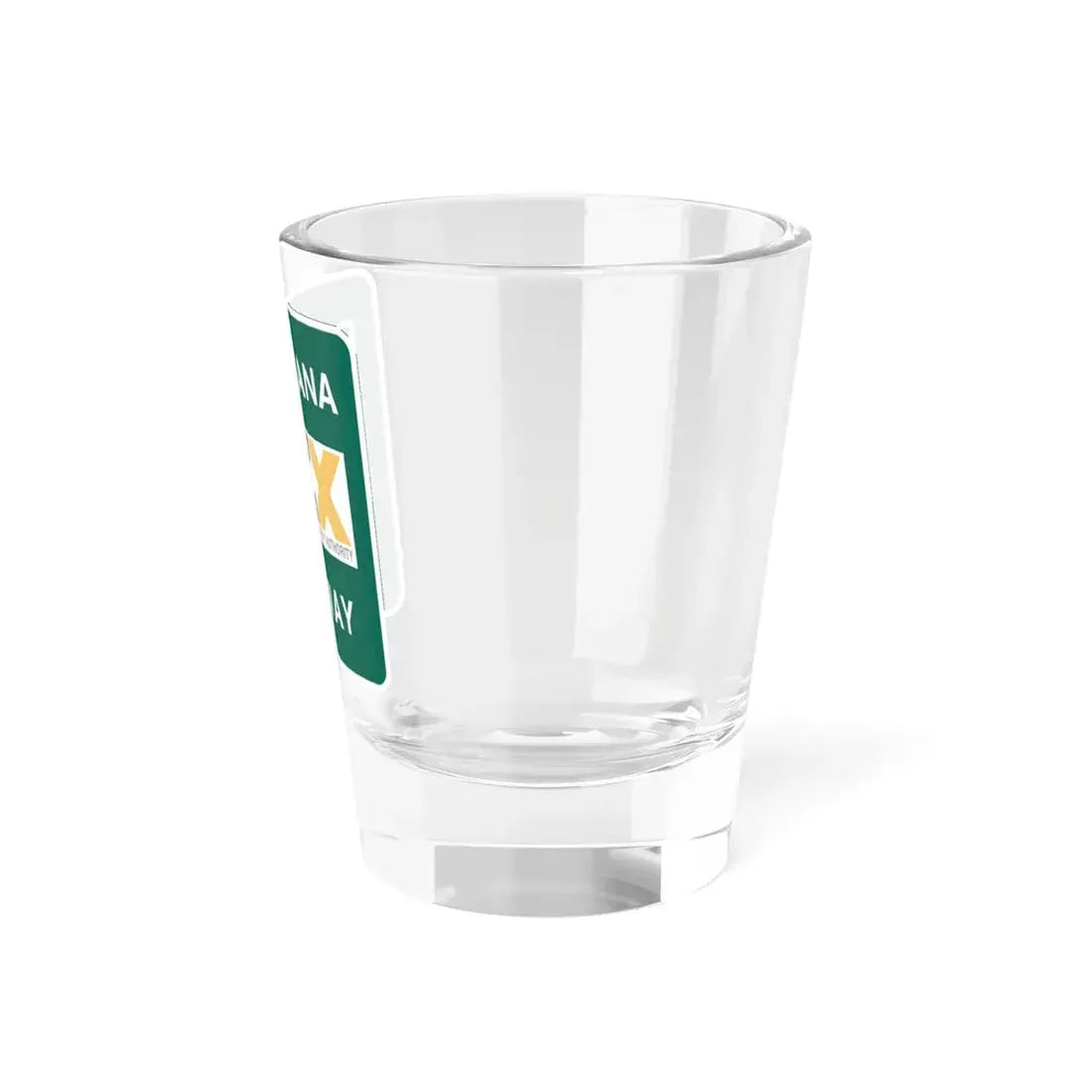 Poinciana Parkway shield (Florida) (Road Sign) Shot Glass 1.5oz - Go Mug Yourself