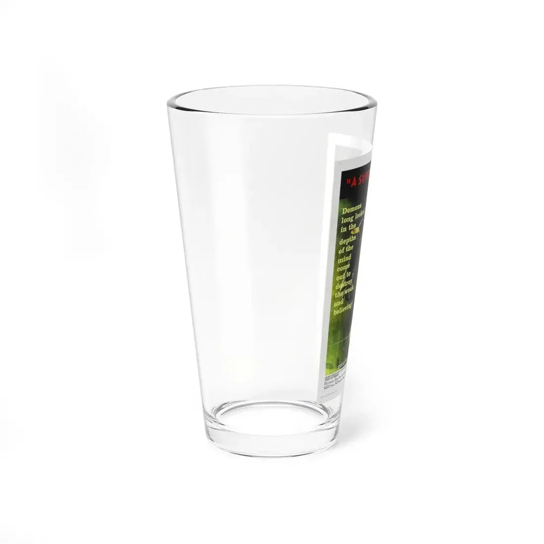 POINT OF TERROR 1971 Movie Poster - Pint Glass 16oz - Go Mug Yourself
