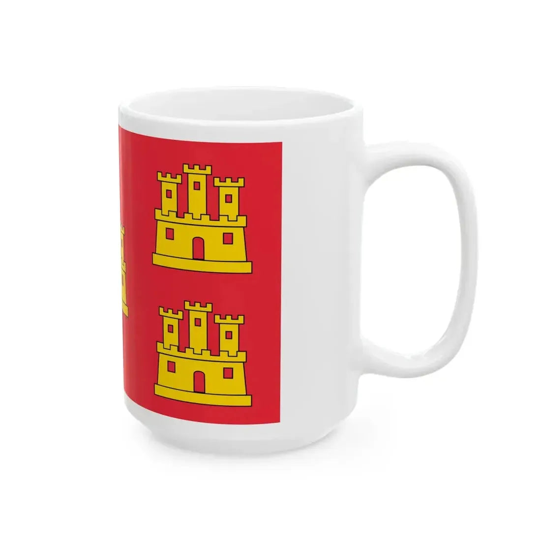 Poitou-Charentes flag (Belgium) White Coffee Mug - Go Mug Yourself