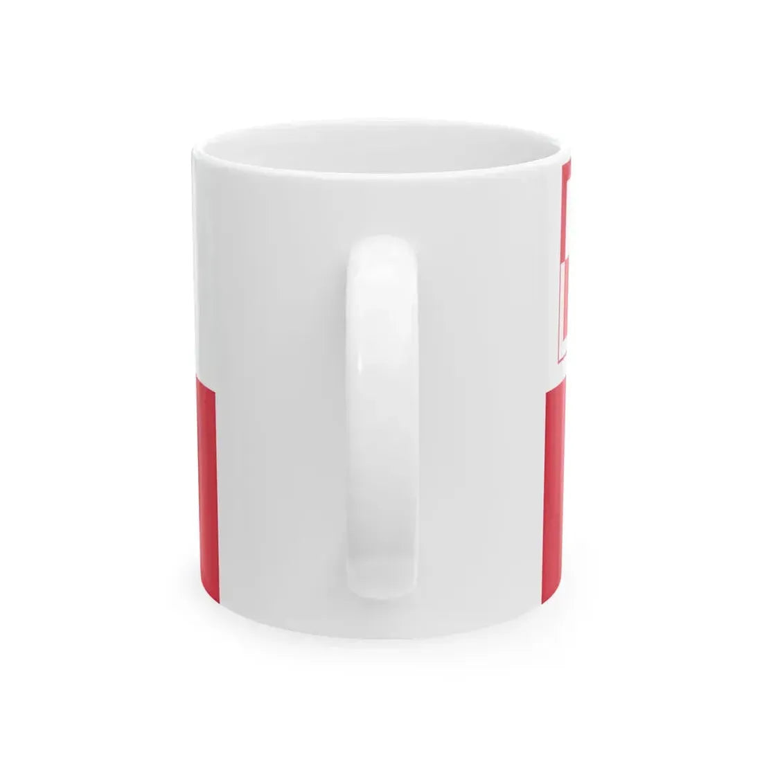 POL air force airfields flag IIIRP (Poland) White Coffee Mug - Go Mug Yourself