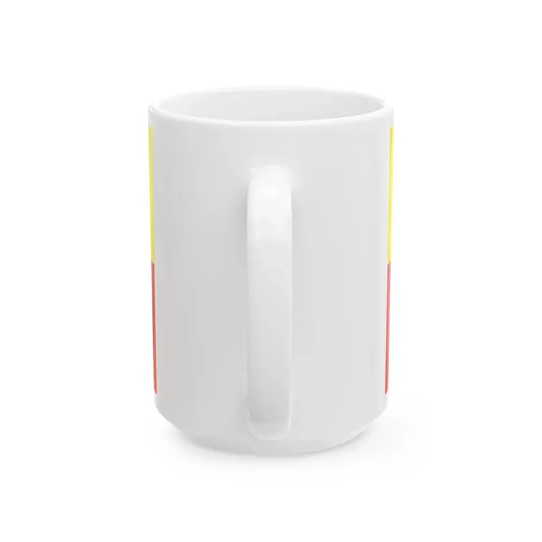 POL Andrychow flag (Poland) White Coffee Mug - Go Mug Yourself