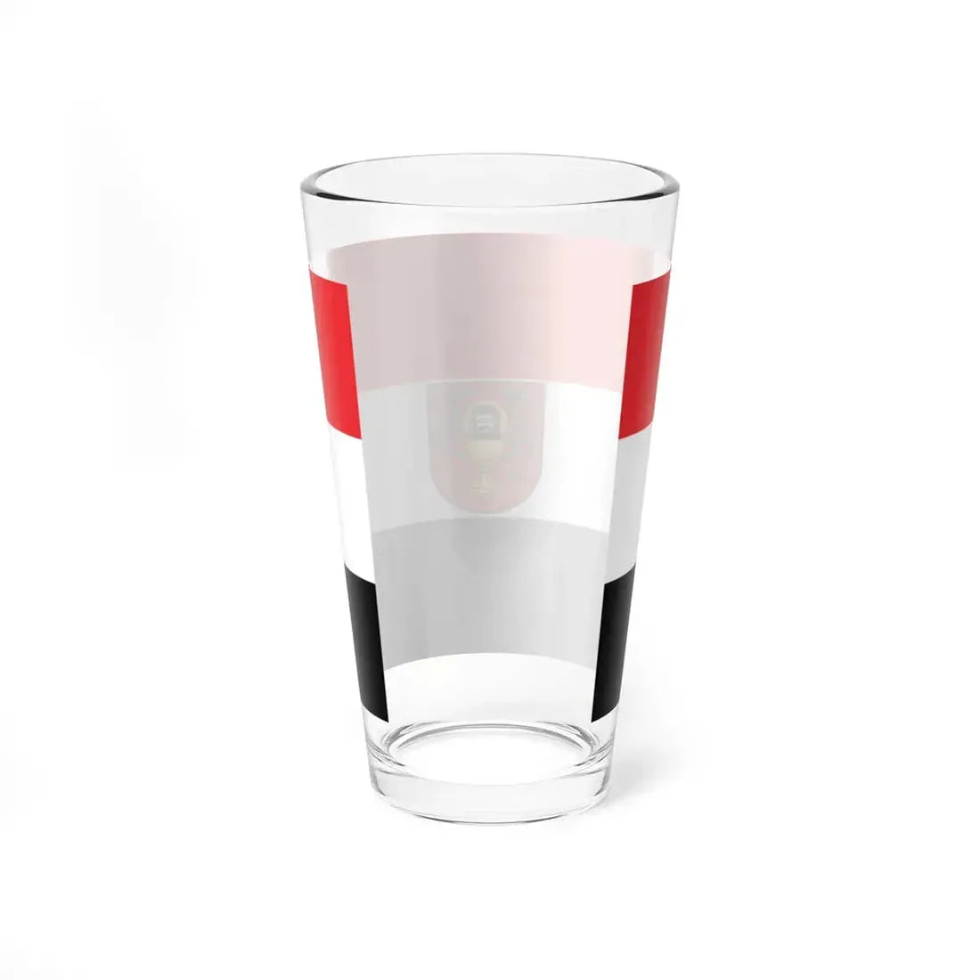 POL Łasin flag (Poland) Pint Glass 16oz - Go Mug Yourself