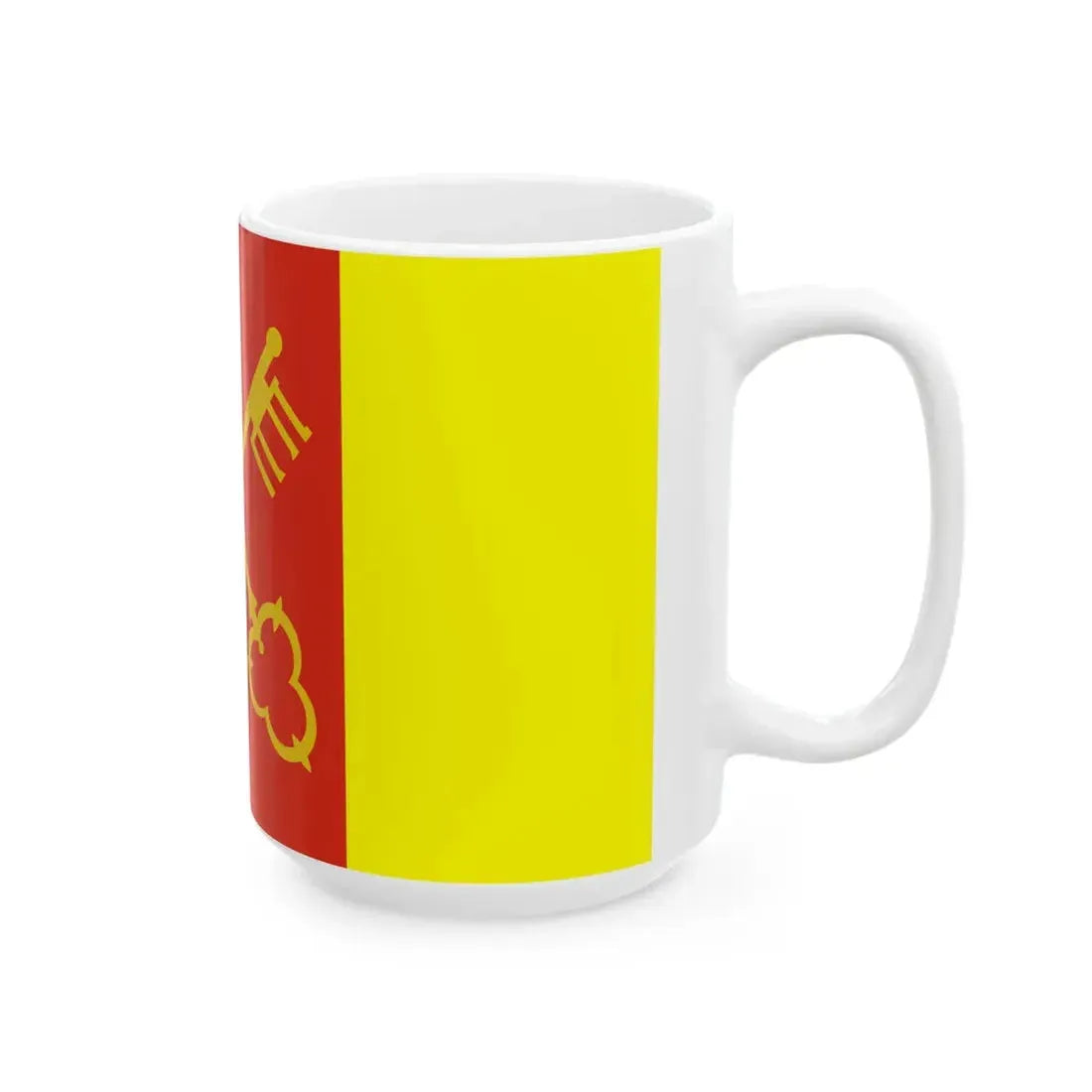 POL Babimost flag (Poland) White Coffee Mug - Go Mug Yourself