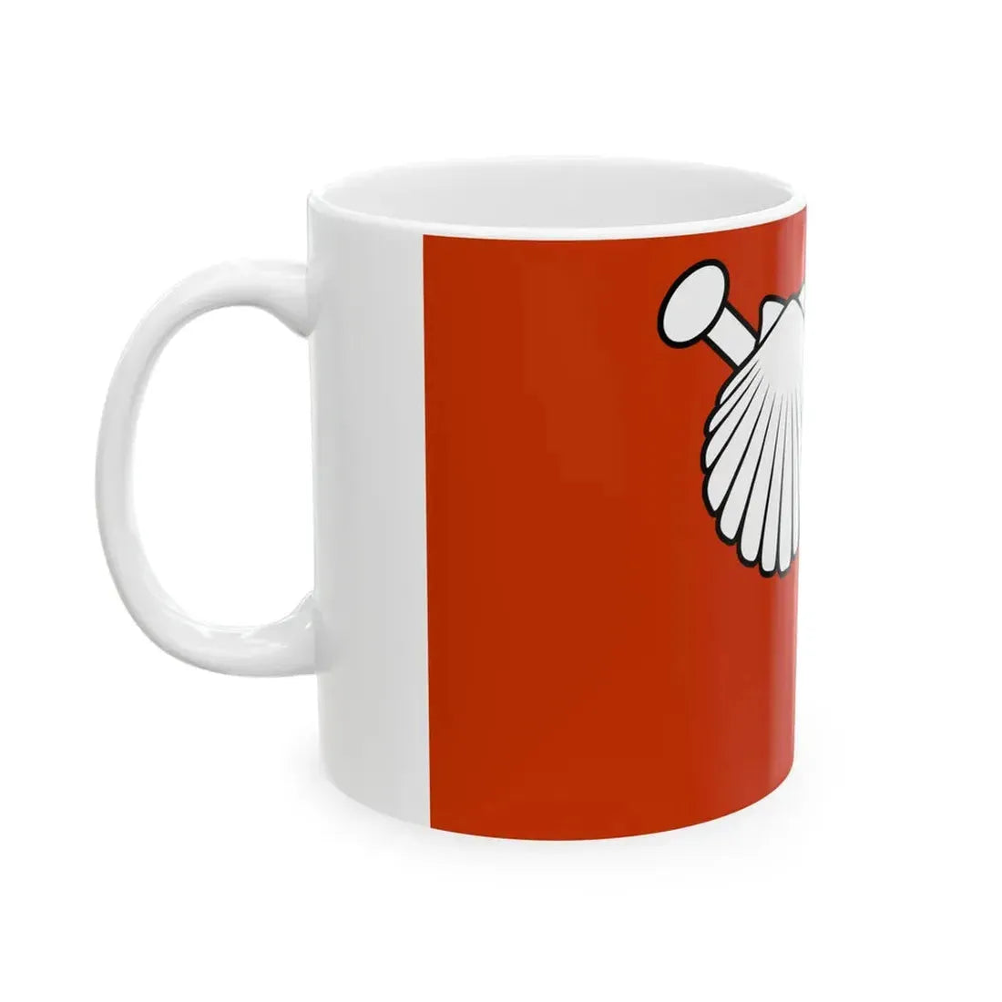 POL Bolimow flag (Poland) White Coffee Mug - Go Mug Yourself