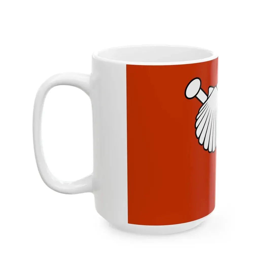 POL Bolimow flag (Poland) White Coffee Mug - Go Mug Yourself