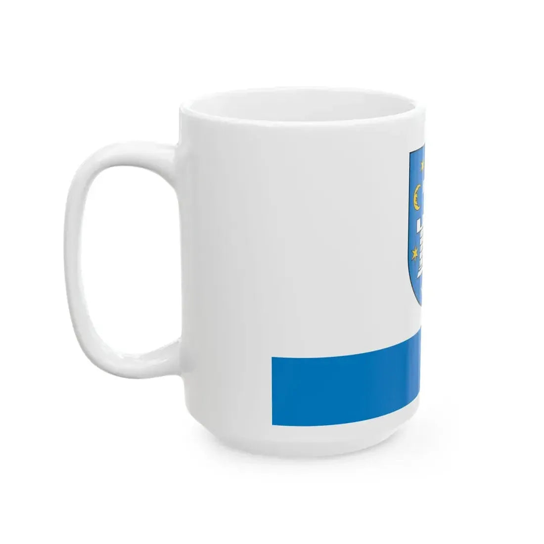 POL Bolkow flag (Poland) White Coffee Mug - Go Mug Yourself